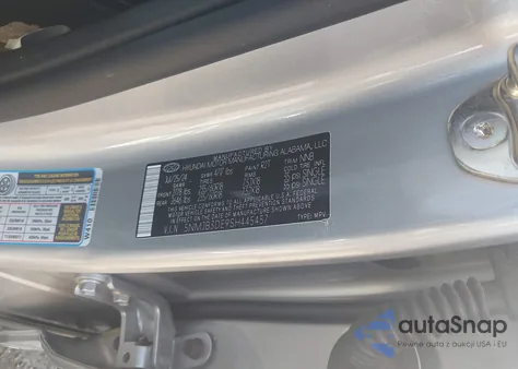 2025 Hyundai Tucson Sel from USA, damaged, VIN 5NMJB3DE9SH445457